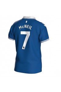 Everton Dwight McNeil #7 Jalkapallovaatteet Kotipaita 2023-24 Lyhythihainen